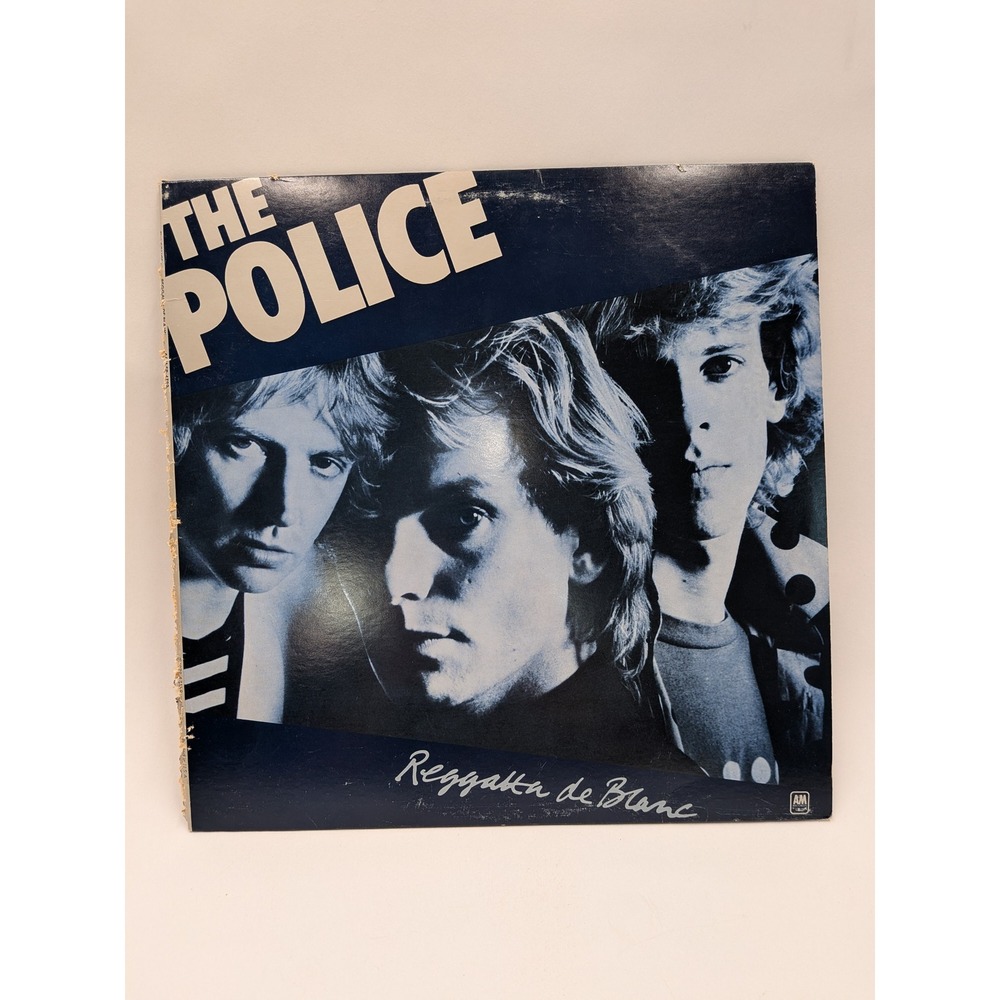 The Police Reggatta de Blanc Vinyl LP 1979 A&M Records Message in a Bottle